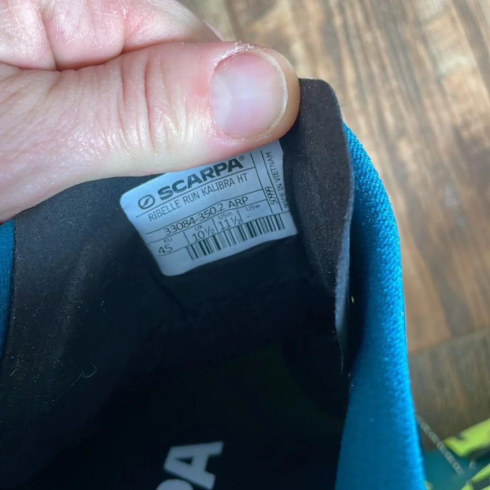 Scarpa Trail shoes
Ribelle Run
Kalibra HT - Picture 5 of 5